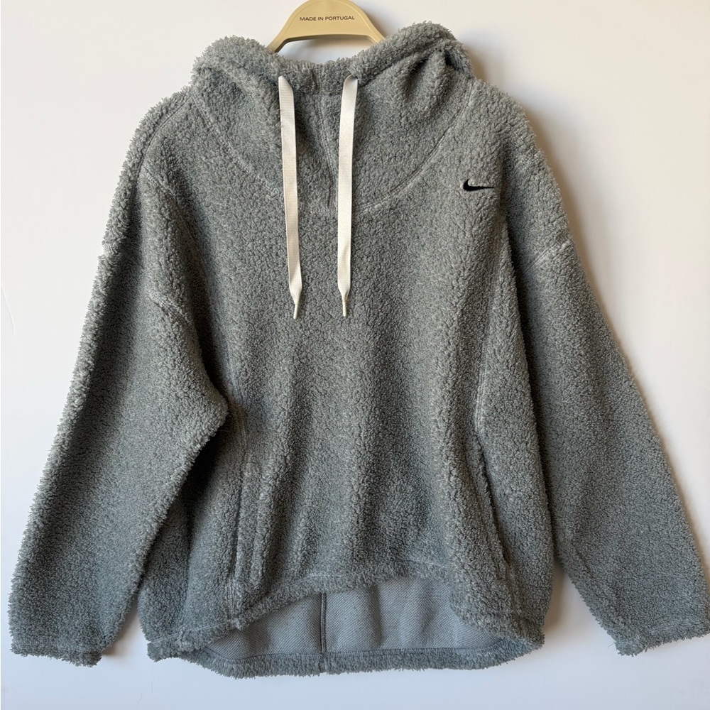 Nike Therma-FIT oversized sherpa hoodie - Picture 3 of 11